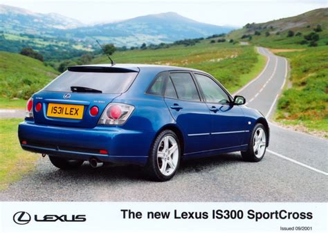 Lexus Is300 And Sportcross Redefining Compact Luxury Saloons Lexus Media Site