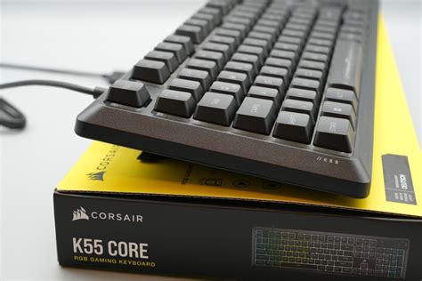 Corsair K55 Core review: How good is the affordable gaming keyboard?