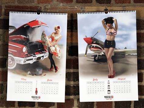 Matco Tools Calendar Design