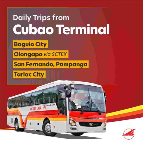 Victory Liner Manila To Baguio New Bus Schedules Peso Lab Money