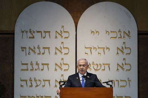 Netanyahu speaks at D.C. service for former Sen. Joe Lieberman