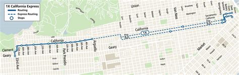 1X California Express Route Service: February 21, 2023 | SFMTA