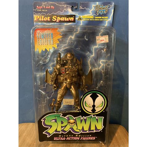 Mcfarlane 麥法蘭 Spawn 閃靈悍將 再生俠 Pilot Spawn吊卡 蝦皮購物