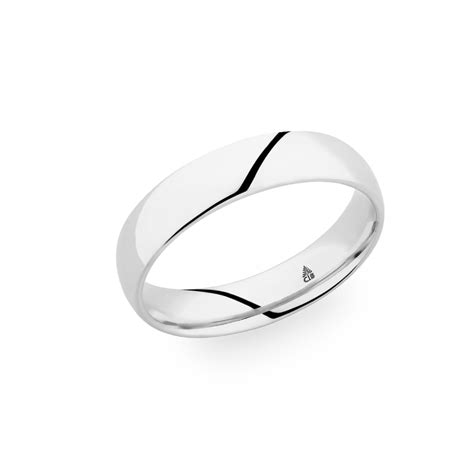 4mm High Polish Platinum Wedding Band - RBPB400257