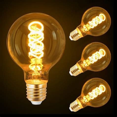 Aigostar E27 Vintage Light Bulbs 4w Edison Screw Bulb E27 Led Bulb