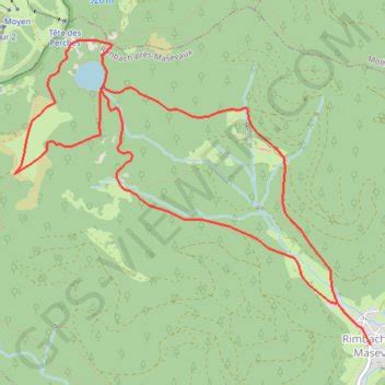 Trace Gps Autour Du Lac Des Perches Itin Raire Parcours