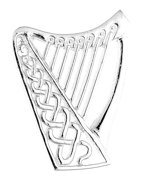 Celtic Harp Drawing at GetDrawings | Free download