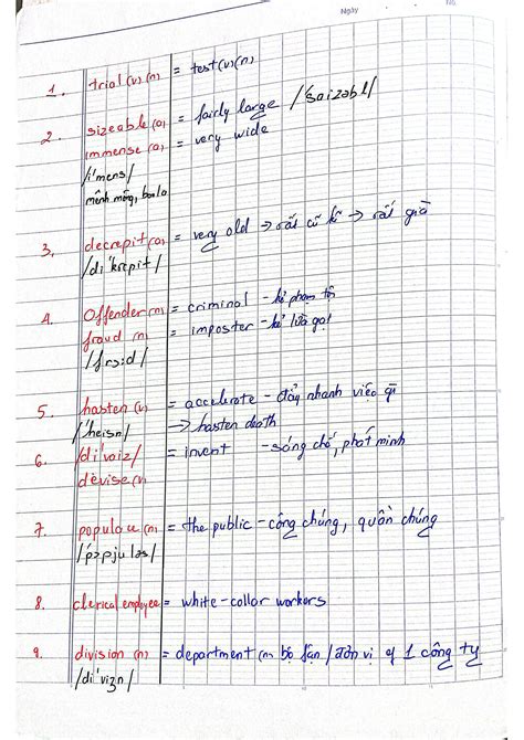 Solution Important Vocabulary In Cambridge Ielts Reading Studypool