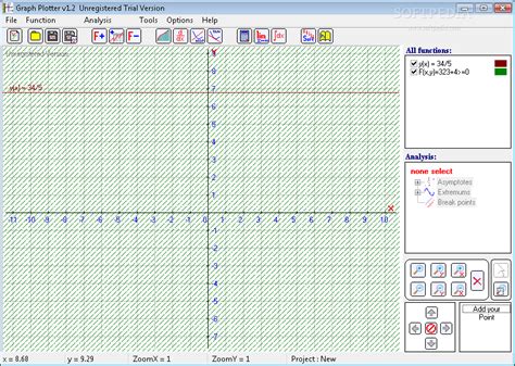 Graph Plotter 1.2.3 - Download, Review, Screenshots