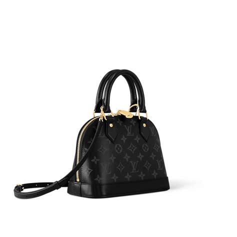 Alma Bb Bag Luxury Black Louis Vuitton