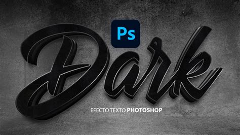 How To Make 3D Text In Photoshop Aprende Facil