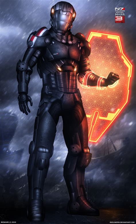 Mass Effect 3 N7 Paladin 2013 By ~redliner91 On Deviantart Mass Effect Mass Effect