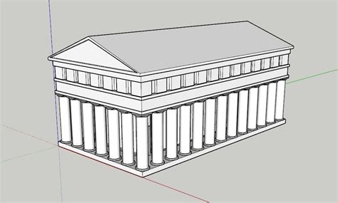 Parthenon 3d Model 3d Printable Cgtrader