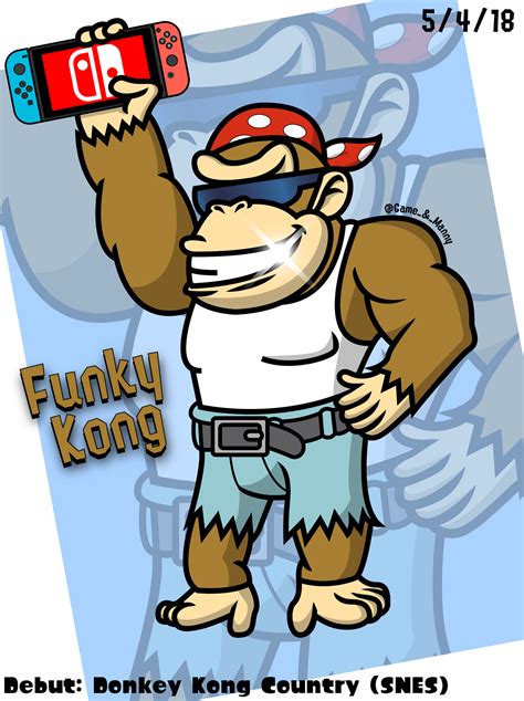 Funky Kong By Mannyshm On Deviantart