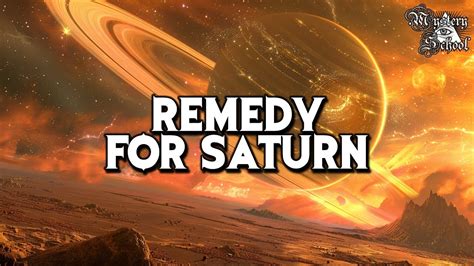 Remedy For Saturn Youtube