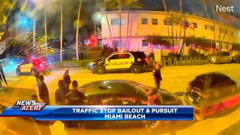 Miami Beach Police Arrest Person Who Bailed Out Of Traffic Stop 1