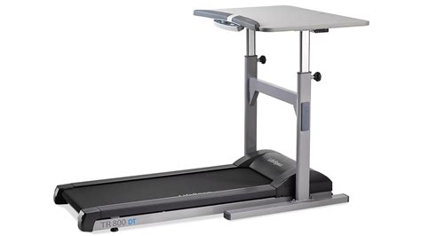 Modern Office LifeSpan Light Use Treadmill with Manual Desk with Bluetooth Display | Zuri Furniture