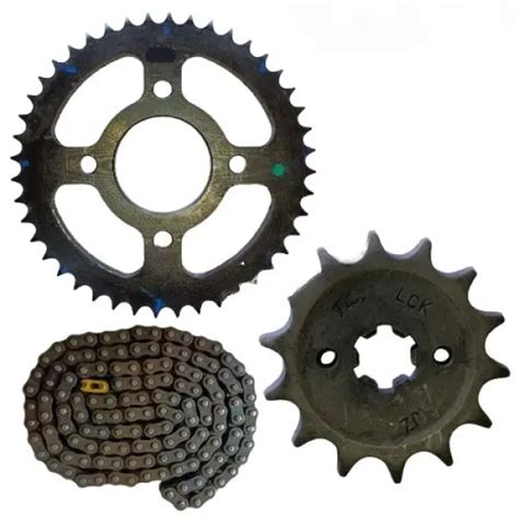 Pulsar Ns Single Disc Bajaj Chain Sprocket Kit Bajaj Genuine Parts