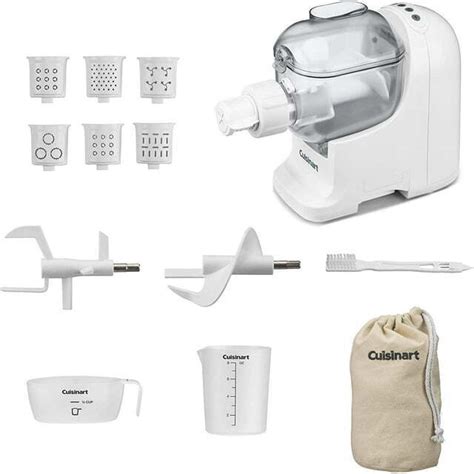 Cuisinart Pastafecto Pasta Bread Pizza Dough Maker Pm 1 Series 7 Discs