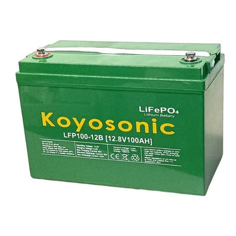 Koyosonic Litium Akku Lifep04 Litium Ioni Lfp 12v 100ah Puuilo