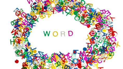 Download Free Colourful Word Logo Wallpaper