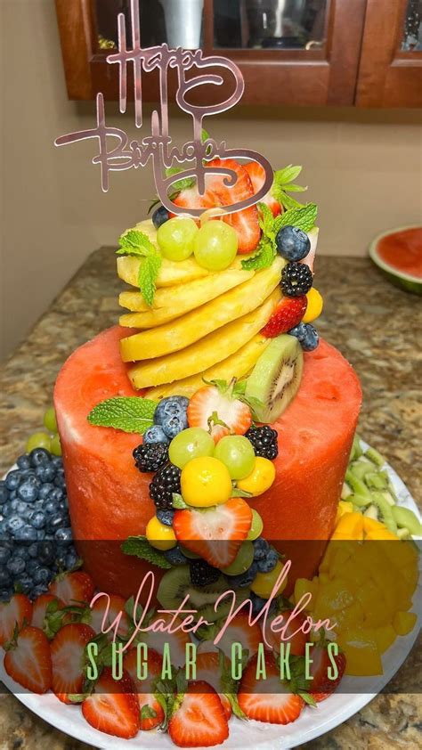 Watermelon Cake Creator New York On Instagram 1 2 3 A Pineapple