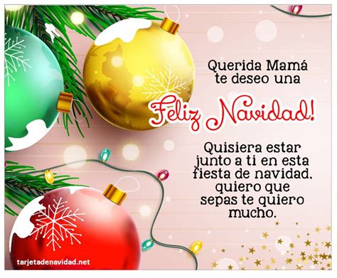 Frases de Navidad para Mamá Tarjetas de navidad