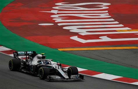 Formula Test Barcellona Terminata La Sessione Del Mattino Bottas