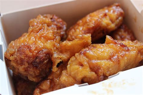 Kyochon Chicken. Korean fried chicken in Ktown NYC.