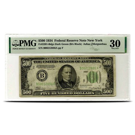 William Mckinley 500 Dollar Bill