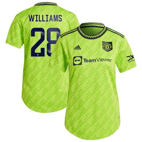 Manchester United Wsl Third Shirt 2022 23 Womens With Williams 28