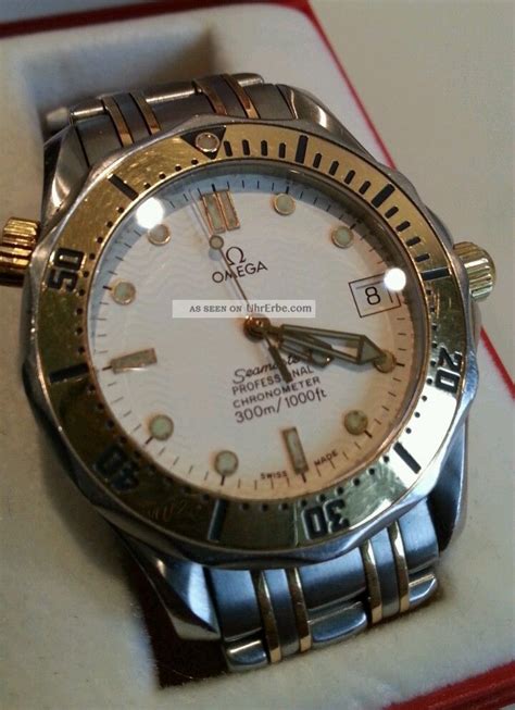 Omega Seamaster Professional M Gold Stahl Automatik