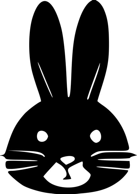 Black Rabbit Icon 22044118 Vector Art At Vecteezy