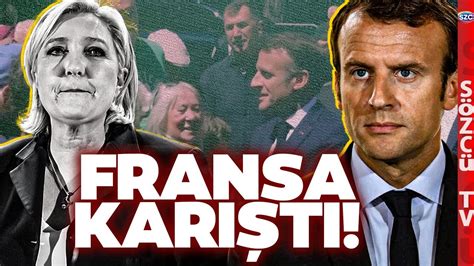 Fransa da Seçimler Bitti Kılıçlar Çekildi Macron dan Taraflara Tarihi