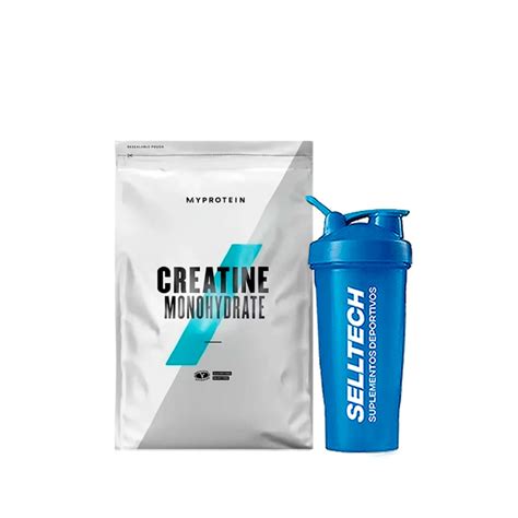 Creatina Monohidratada Myprotein 250 Gr Shaker Plazavea Plazavea