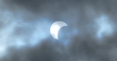 Glimpses Of Saturdays Partial Solar Eclipse Visible In Winnipeg