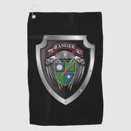 75th Ranger Regiment Rangers Lead The Way Shield Golf Towel Zazzle