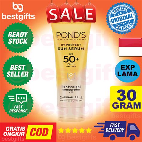 Jual Pond S Ponds Uv Protect Sun Serum Spf Pa Uva Uvb Lightweight