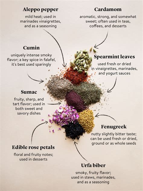 essential spices   middle eastern pantry