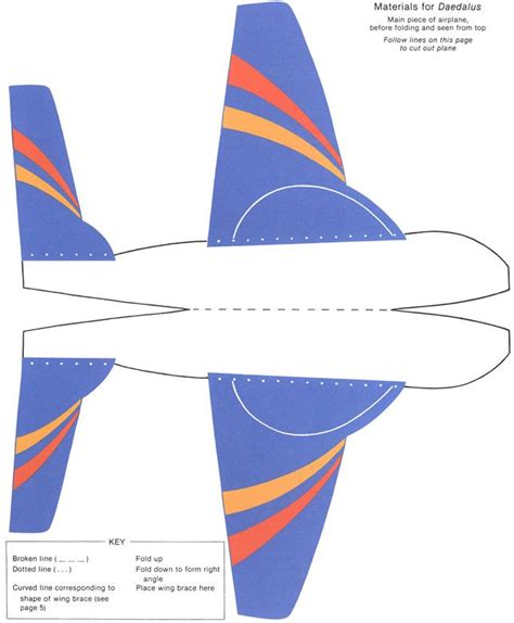 20 Airplane Template To Cut Out Simple Template Design