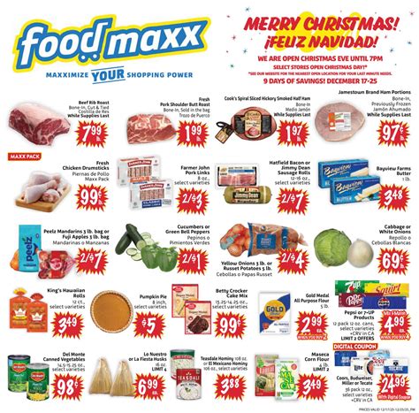 FoodMaxx Weekly Ad (12/17/25 – 12/25/25) Preview!