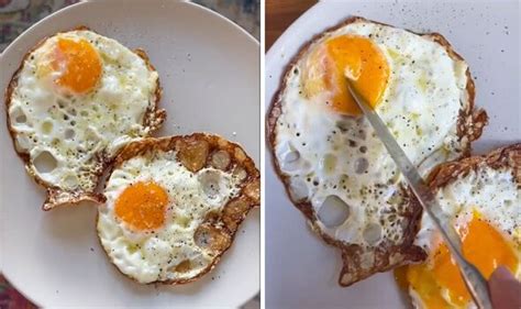 Fried Egg Recipe How To Make A Beautifully Fried Crispy Egg With A Runny Yolk Uk