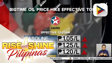 Big Time Oil Price Hike Epektibo Na Ngayong Araw Video Dailymotion