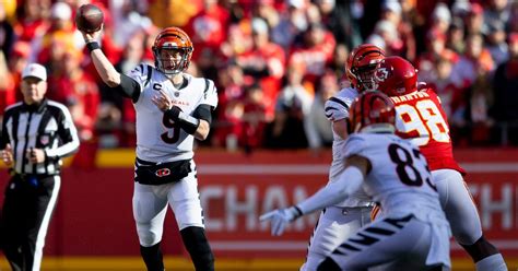 Chiefs Bengals Afc Title Final Score Kansas City Ends With 27 24