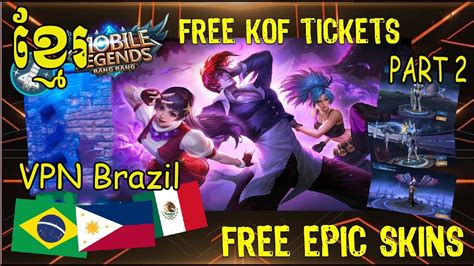 Free Kof Skin Tutorial Mobile Legends Kof Bingo Event Vpn