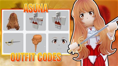 How To Be Asuna On Roblox Codes Links Youtube