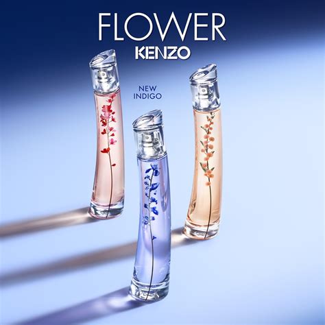 kenzo flower  kenzo ikebana indigo eau de parfum  women notinocouk