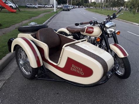 Royal Enfield Sidecar Pequenos Edif Cios Motos Customizadas Motos