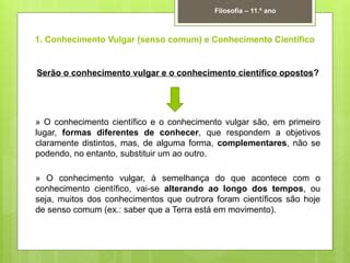 O Estatuto Do Conhecimento Cientifico Filosofia Da Ciencia Compress Pdf