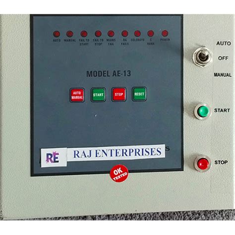 white generator auto start stop unit   price  ghaziabad raj